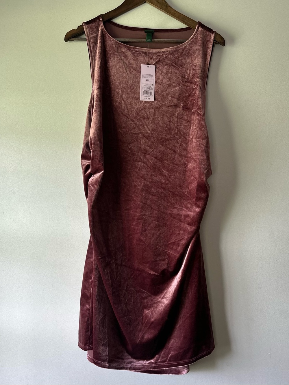 NWT Wild Fable Red Velvet Dress XXL